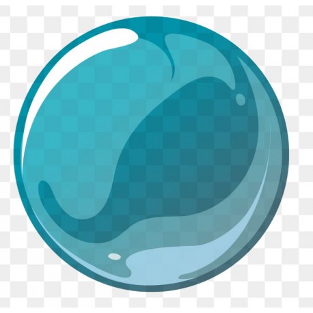 autocollant bulle transparente