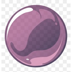 sticker mural bulle rouge