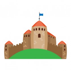 autocollant fille princesse