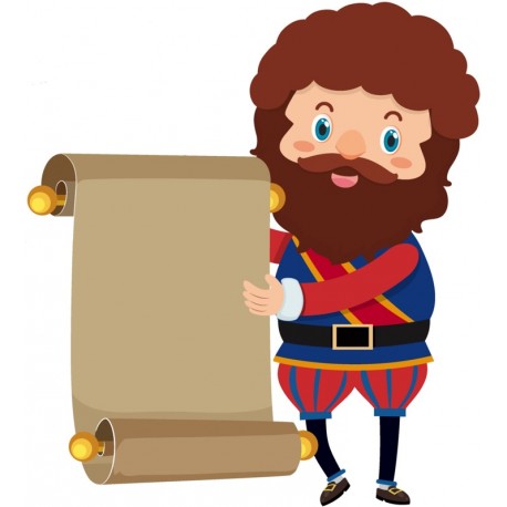 autocollant mural chateau fort gris