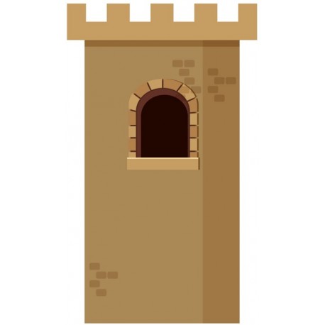 sticker chevalier avec epee