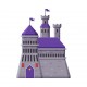 sticker chateau fort village