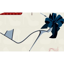 autocollant chaussure decoration