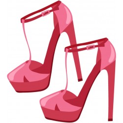 sticker chaussure deco