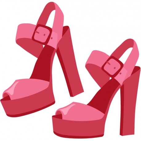 sticker chaussure escarpin