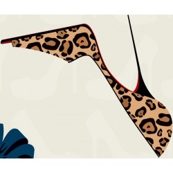 stickers chaussure geant