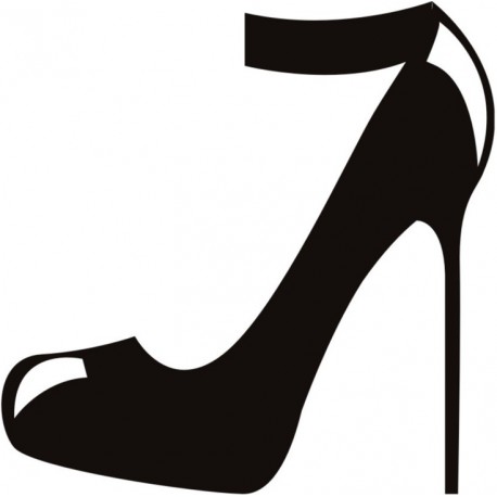 stickers chaussure leopard