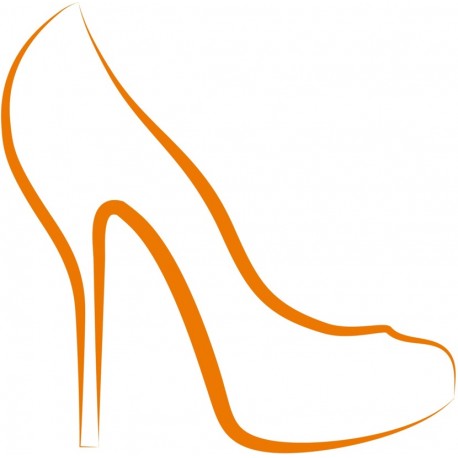 stickers chaussure noir et blanc