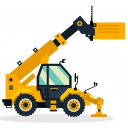 adhesif chantier tracteur