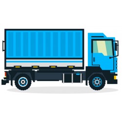 autocollant betonniere