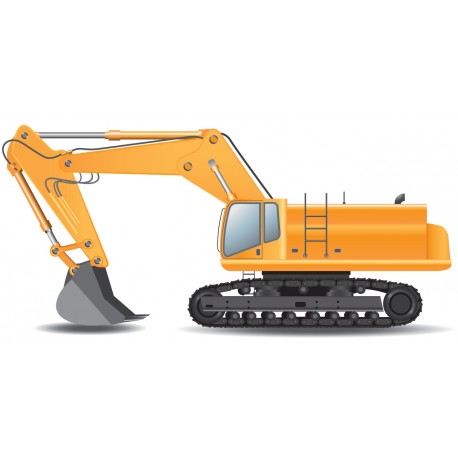 autocollant chantier bleu camion