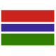 Drapeau Gambie REFG936
