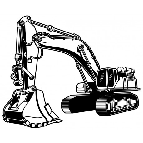 sticker grue travaux