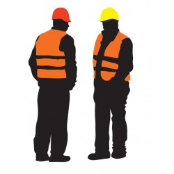 stickers barriere rouge blanc