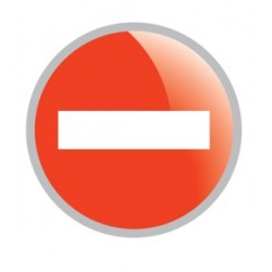 stickers panneau fleche