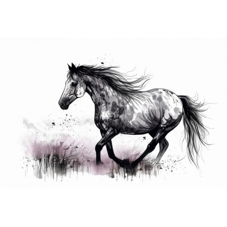 adhesif cheval chambre