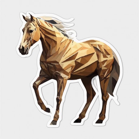 adhesif cheval decoration