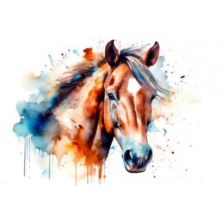 adhesif cheval geant