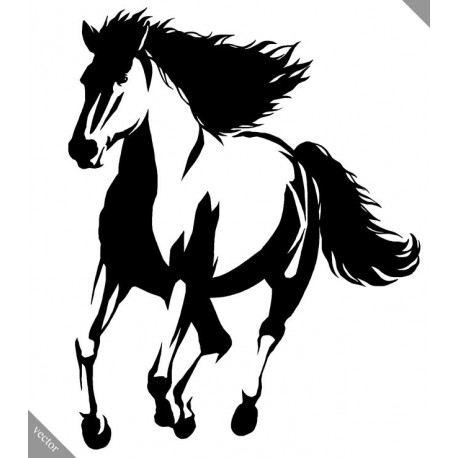 adhesif cheval tete