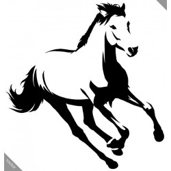 autocollant cheval pas cher