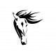 autocollant cheval salon
