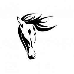 autocollant cheval salon