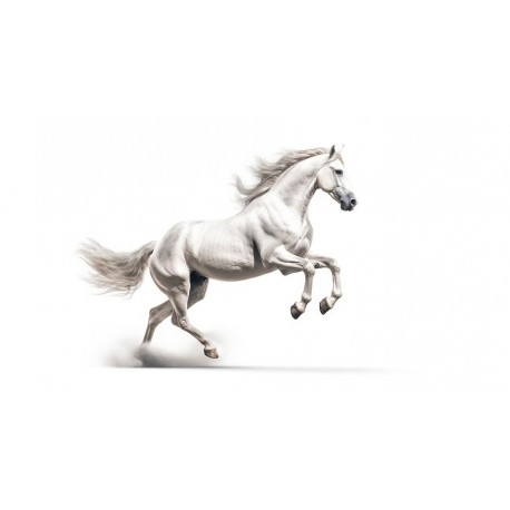 sticker cheval beige