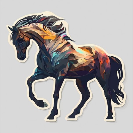 stickers cheval deco