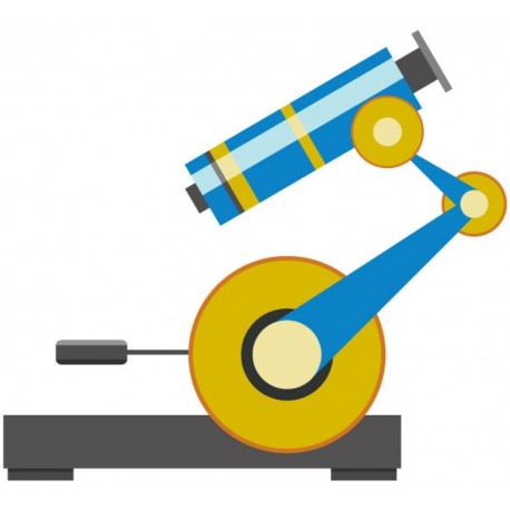 autocollants muraux eprouvette graduee