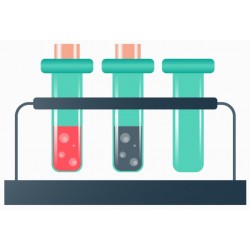 autocollants pipette chimie