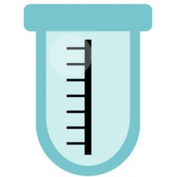 sticker eprouvette graduee