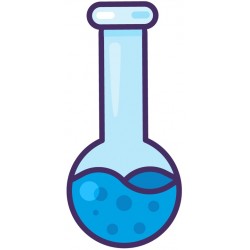 sticker fiole ballon