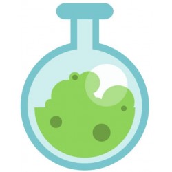 sticker mural ballon chimie