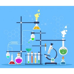 sticker mural microscope