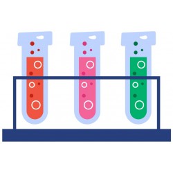 sticker mural theme chimie