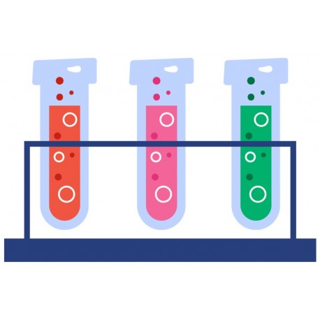 sticker mural theme chimie