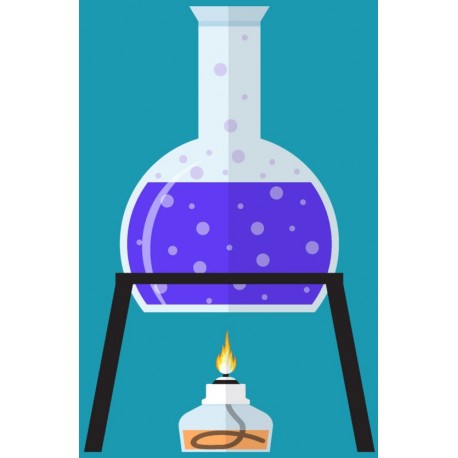 stickers pipette chimie