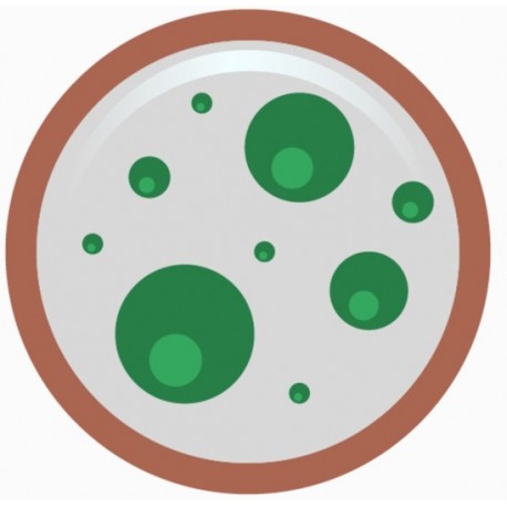 stickers chimie orange