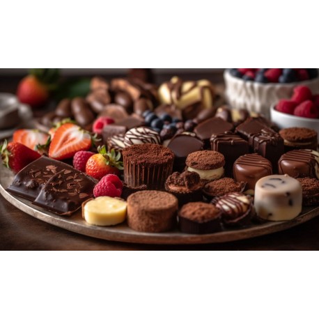 autocollant deco chocolaterie