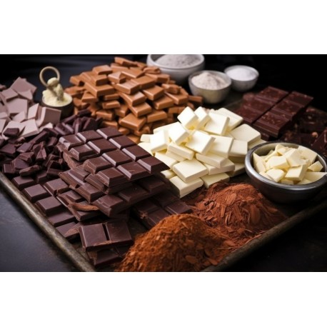 sticker chocolat geant