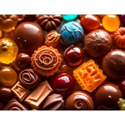 sticker tablette de chocolat