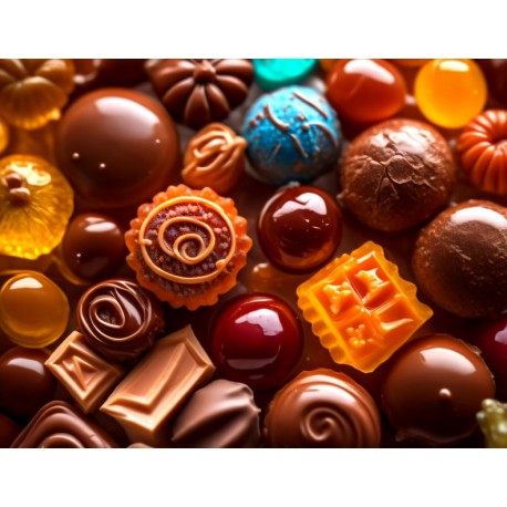 sticker tablette de chocolat