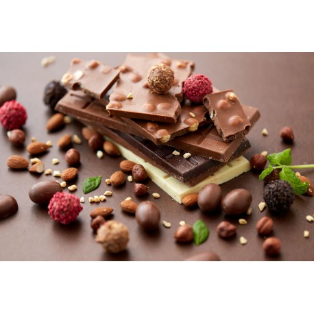 stickers chocolat cuisine