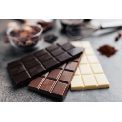 stickers muraux chocolat vitrine