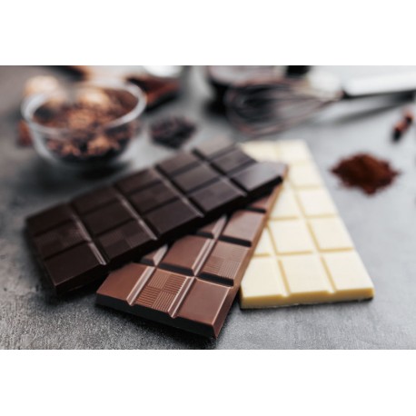 stickers muraux chocolat vitrine