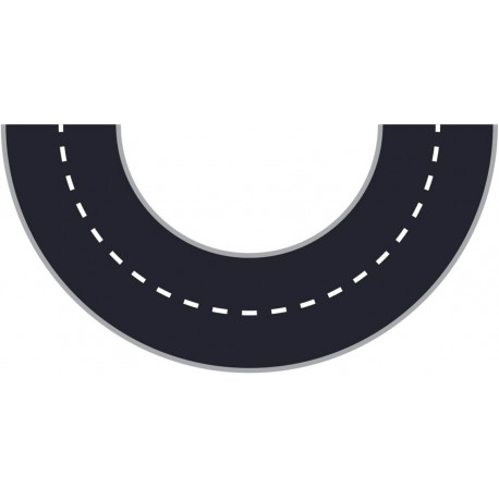 autocollants muraux circuit de voiture chambre