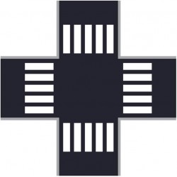 autocollants muraux circuit de voiture chambre garcon