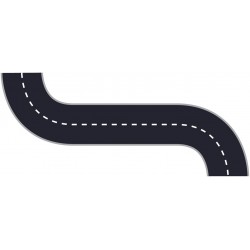 sticker mural circuit de voiture deco garcon