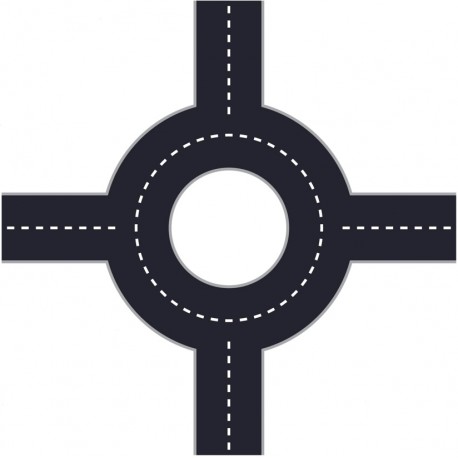 sticker mural circuit de voiture pas cher