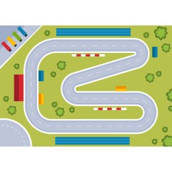stickers circuit de voiture